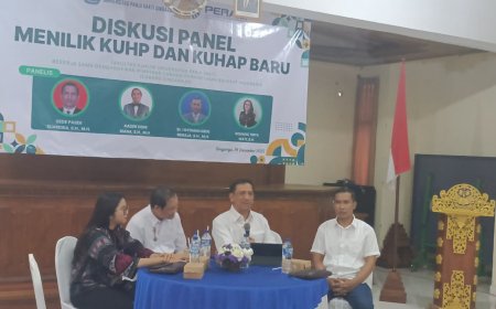 Unipas Berkolaborasi dengan DPC Peradi Singaraja Gelar Diskusi Panel Menilik KUHP dan KUHAP