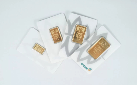 Harga Emas Antam Menguat pada Sabtu, Buyback Ikut Naik