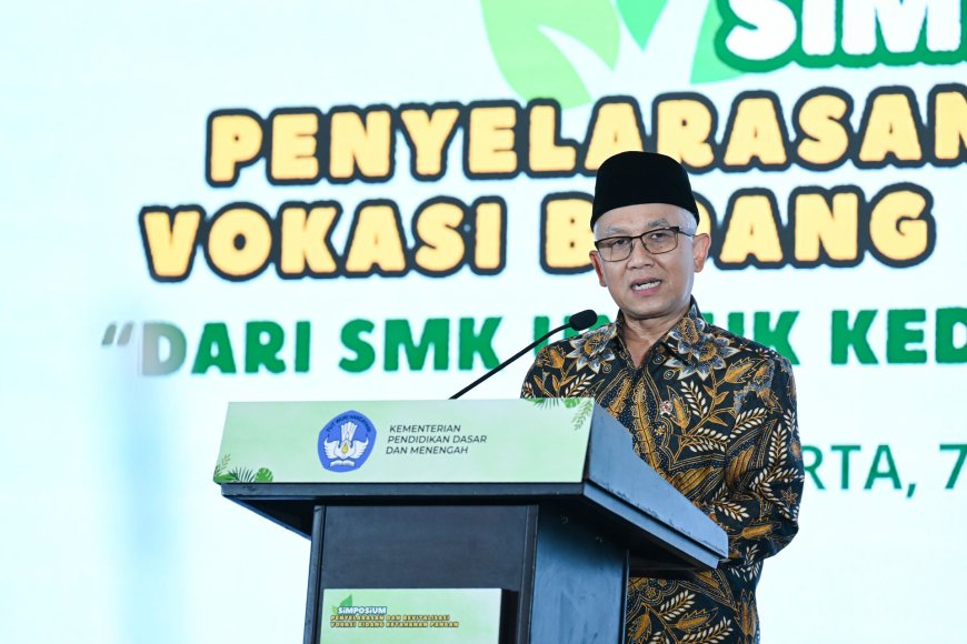 Wamendikdasmen: Masa Depan Ketahanan Pangan Bergantung pada Kualitas Lulusan SMK Vokasi