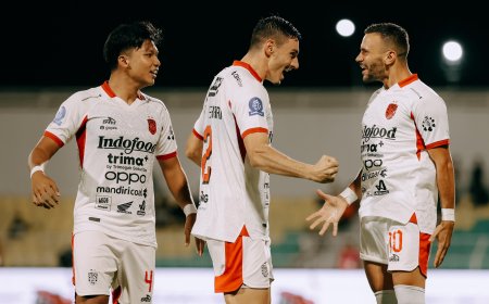 Bali United Tundukkan PSM Makassar 2-0, Tutup Putaran Pertama dengan Hasil Positif