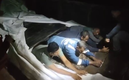 Patroli Malam TNI AL Gagalkan Penyelundupan 25 Ton Timah Ilegal di Selat Bangka