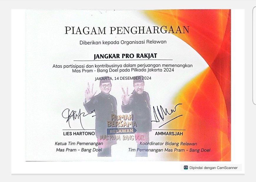 ProRakjat Soroti Dugaan Campur Tangan Staf Khusus Gubernur dalam Seleksi FKDM DKI Jakarta