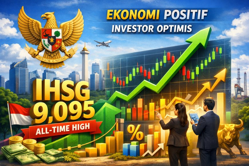 IHSG Kembali Cetak Rekor, Optimisme Investor Terhadap Ekonomi Nasional Menguat
