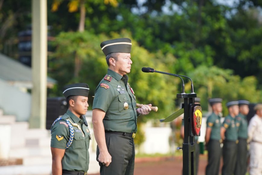Kodam IX/Udayana Gelar Upacara Bendera 17-an Perdana Tahun 2026