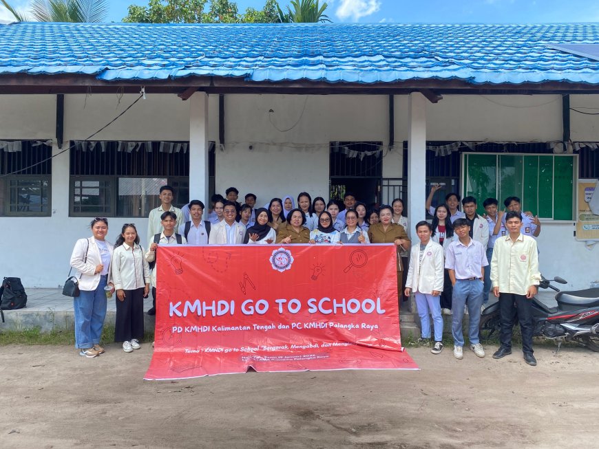 KMHDI Kalimantan Tengah Gencarkan Program “Go To School” untuk Penguatan Karakter Pelajar
