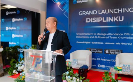 Technosoft Indo Prima Perkenalkan Disiplinku, Aplikasi Terpadu Berbasis AI untuk Kelola Presensi dan Dokumen