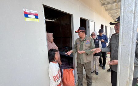 1.518 Hunian Sementara di Gayo Lues Rampung Dibangun, BNPB Targetkan Tuntas Sebelum Lebaran