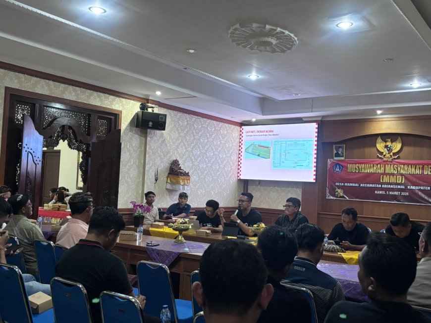 Karang Taruna Desa Mambal Matangkan Persiapan Mambal Culture Festival 2026