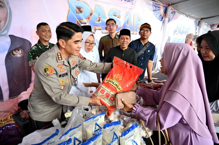 KMP Tukangkayu Banyuwangi Gelar Pasar Murah, Bantu Stabilkan Harga Kebutuhan Pokok
