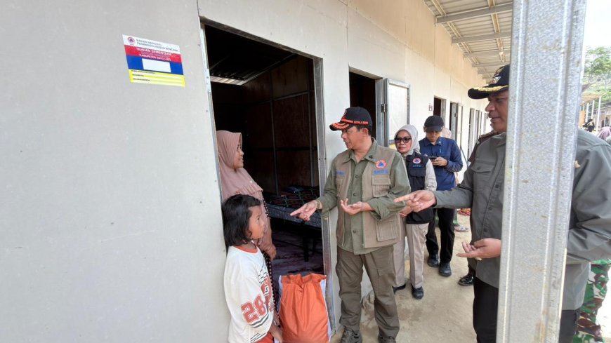 1.518 Hunian Sementara di Gayo Lues Rampung Dibangun, BNPB Targetkan Tuntas Sebelum Lebaran