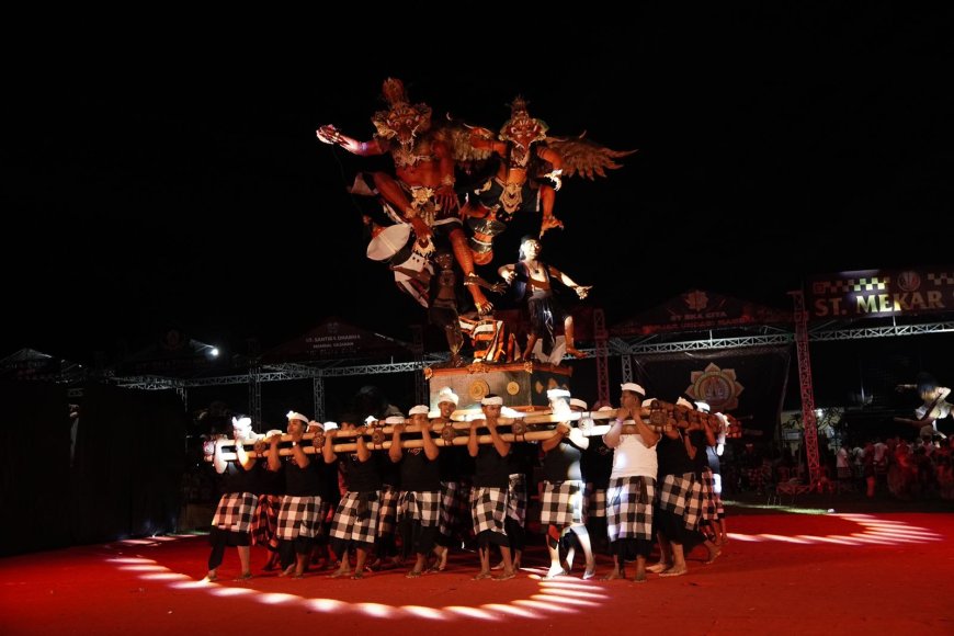 Mambal Culture Festival 2026 Tetap Meriah Meski Diguyur Hujan, 9 Seka Truna Tampilkan Kreativitas