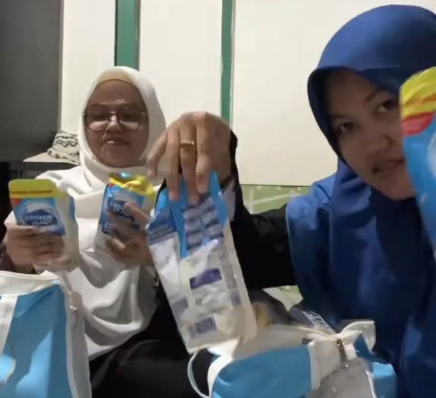 Antusiasme Warga di Open House Lebaran, Bingkisan dari Prabowo Subianto Jadi Sorotan